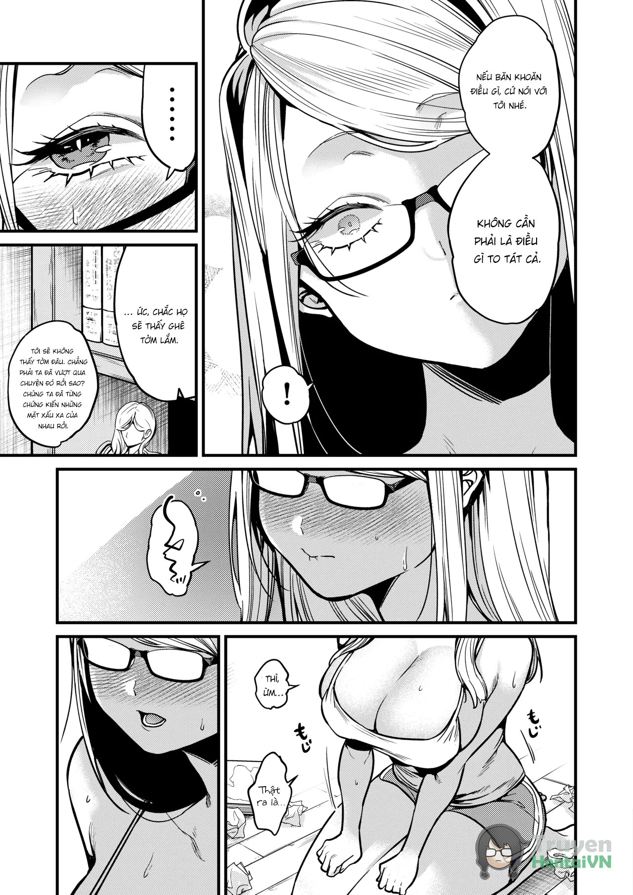 HentaiVN.net - Ảnh 7 - Ero Mangaka-san to Henshu-kun - Chap 1
