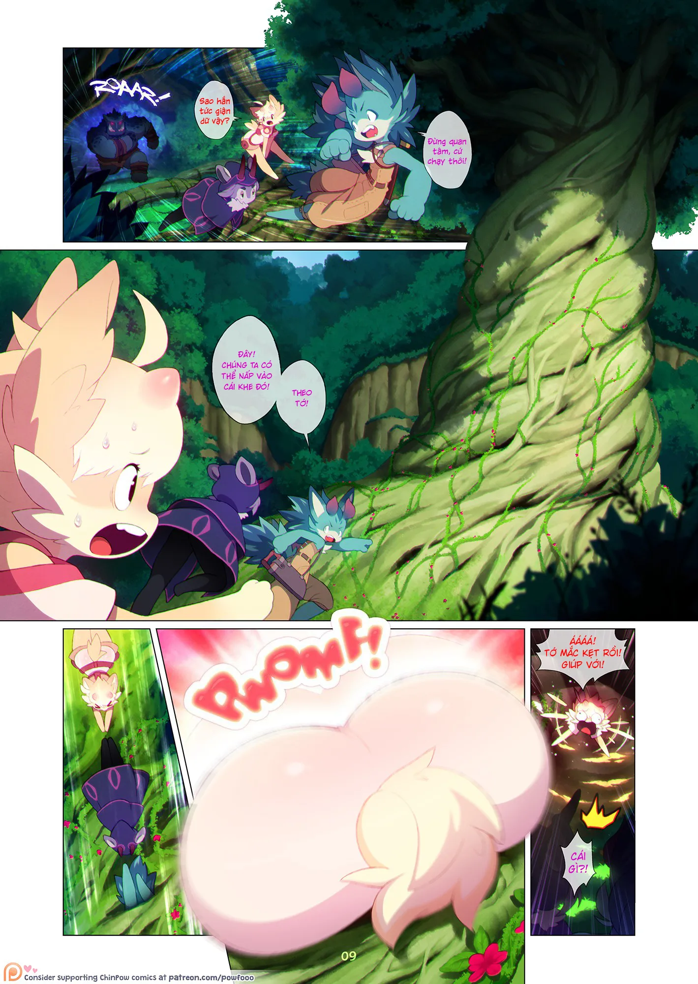 HentaiVN.net - Ảnh 10 - DokiDoki Moffles - A Fruitful Quest - Chap 1
