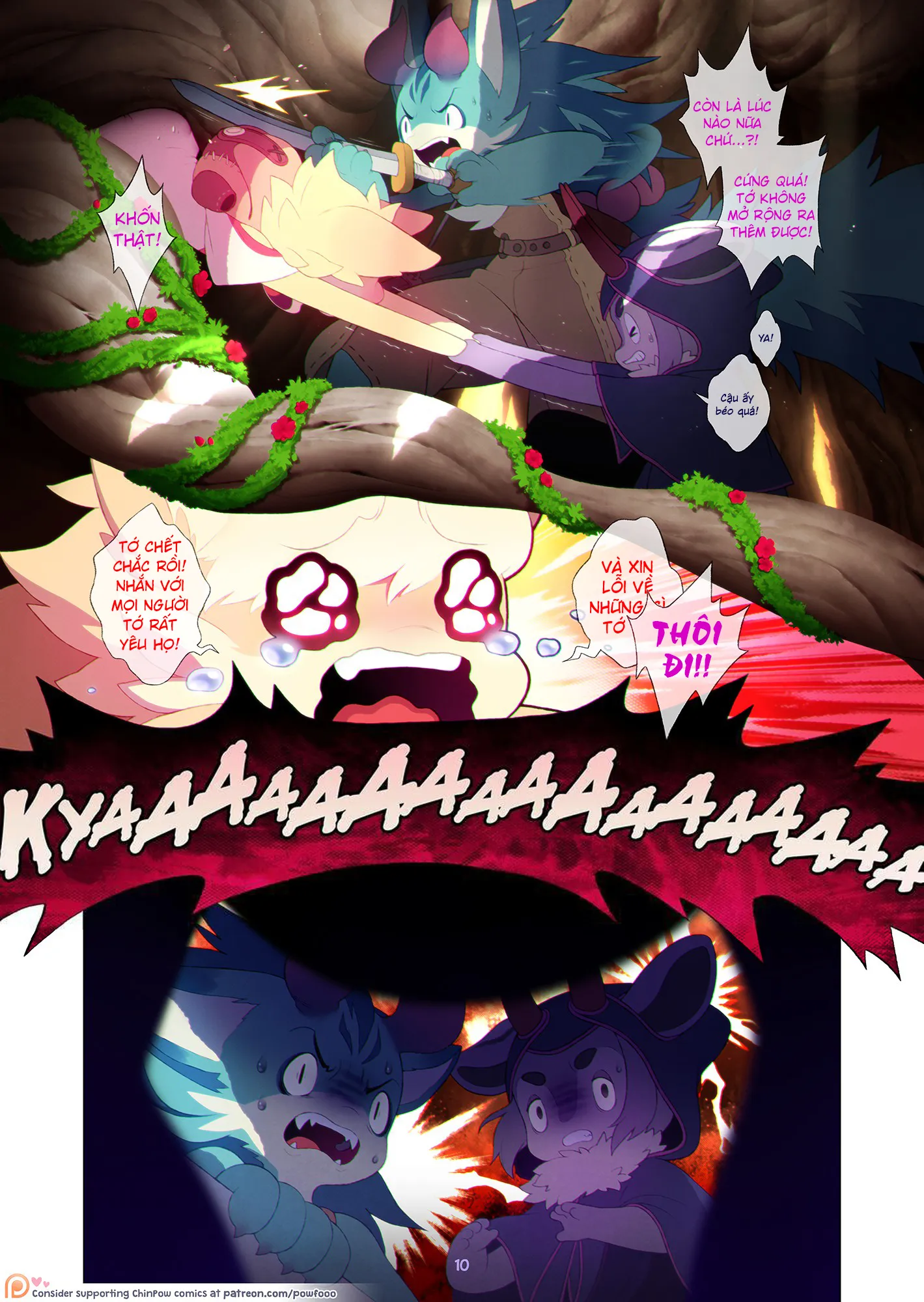 HentaiVN.net - Ảnh 11 - DokiDoki Moffles - A Fruitful Quest - Chap 1