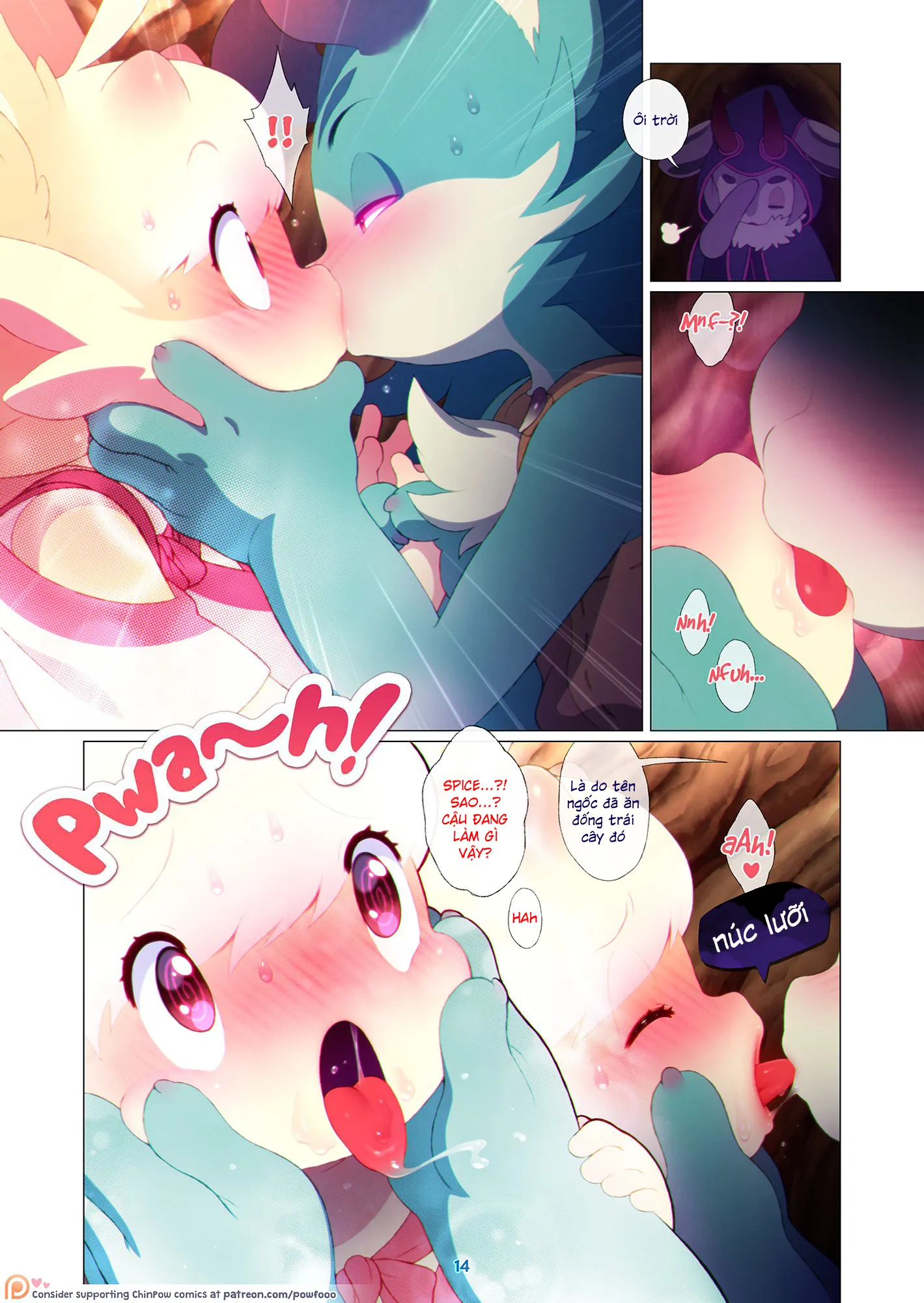 HentaiVN.net - Ảnh 15 - DokiDoki Moffles - A Fruitful Quest - Chap 1