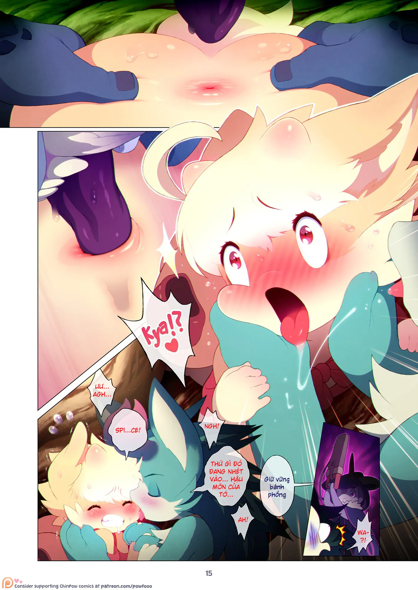 HentaiVN.net - Ảnh 16 - DokiDoki Moffles - A Fruitful Quest - Chap 1