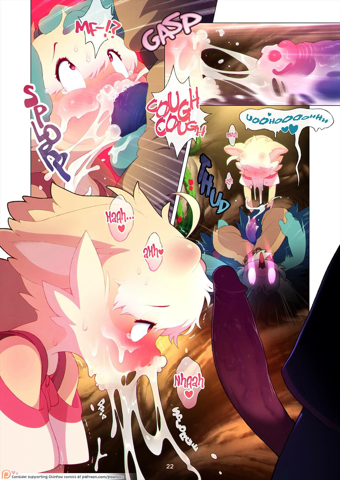 HentaiVN.net - Ảnh 23 - DokiDoki Moffles - A Fruitful Quest - Chap 1