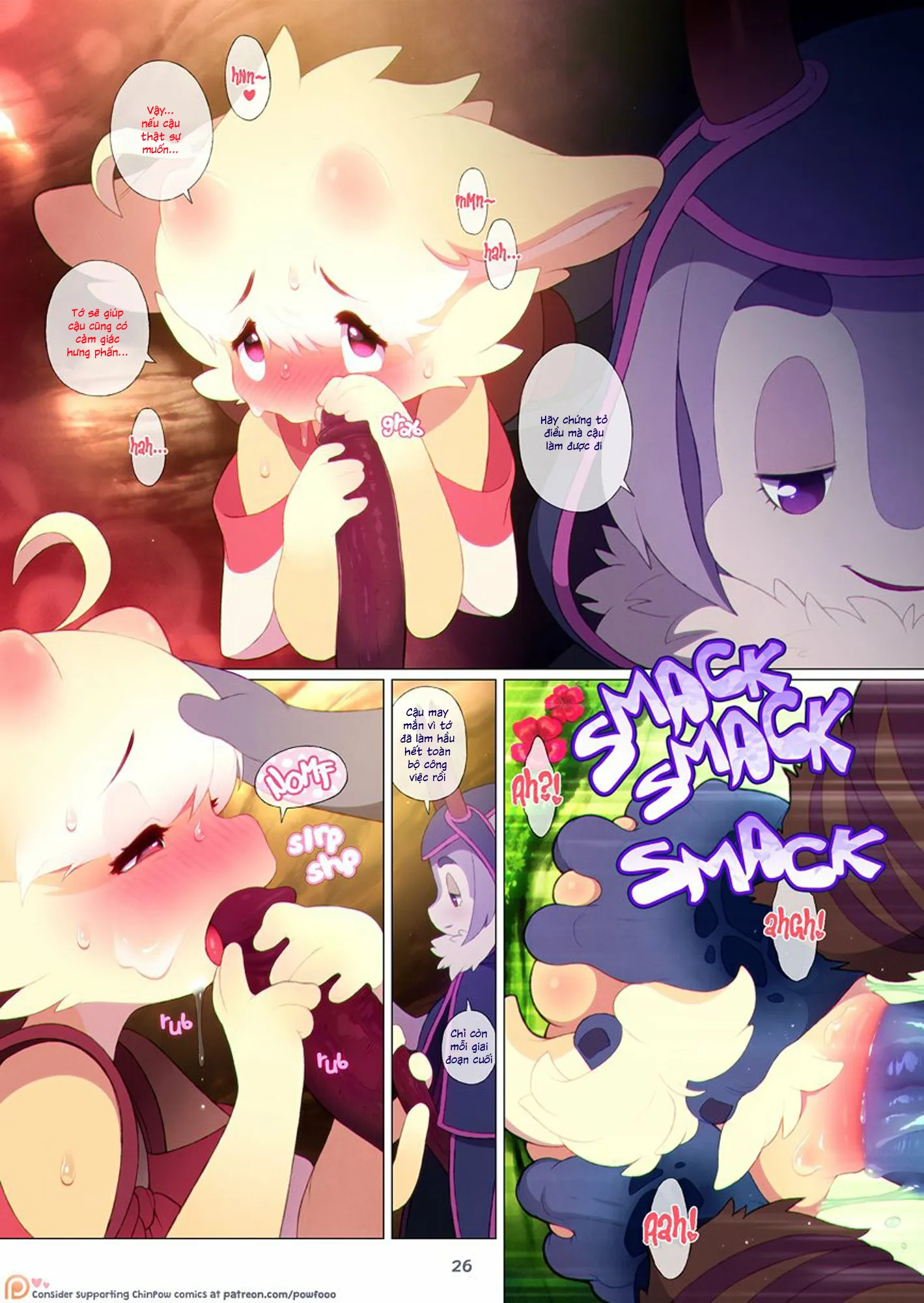 HentaiVN.net - Ảnh 27 - DokiDoki Moffles - A Fruitful Quest - Chap 1