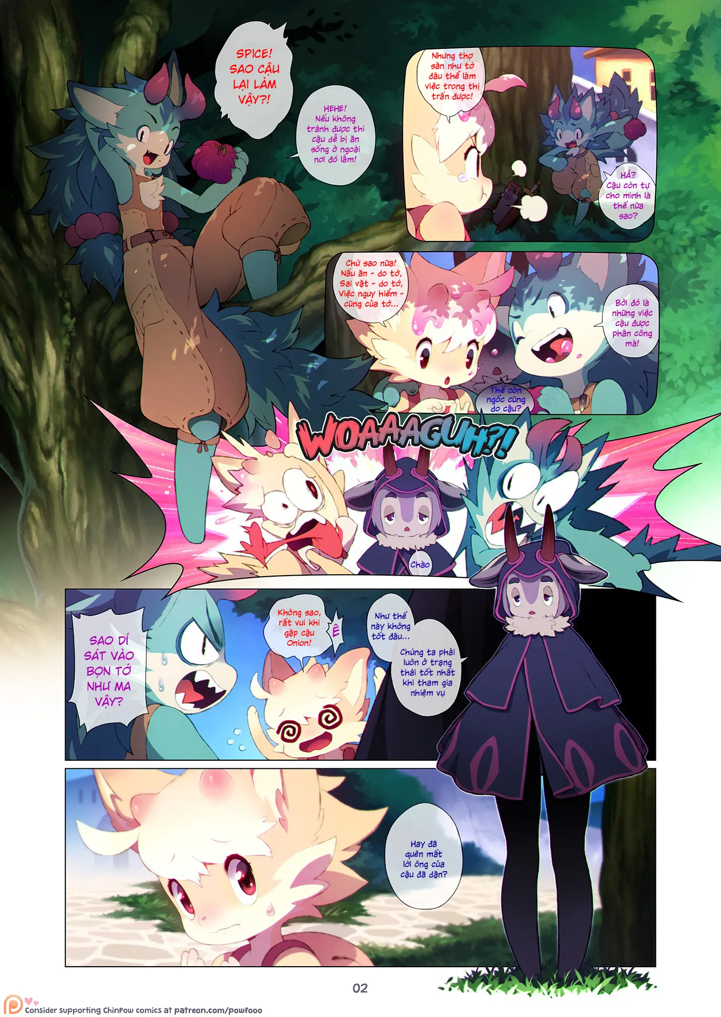 HentaiVN.net - Ảnh 3 - DokiDoki Moffles - A Fruitful Quest - Chap 1