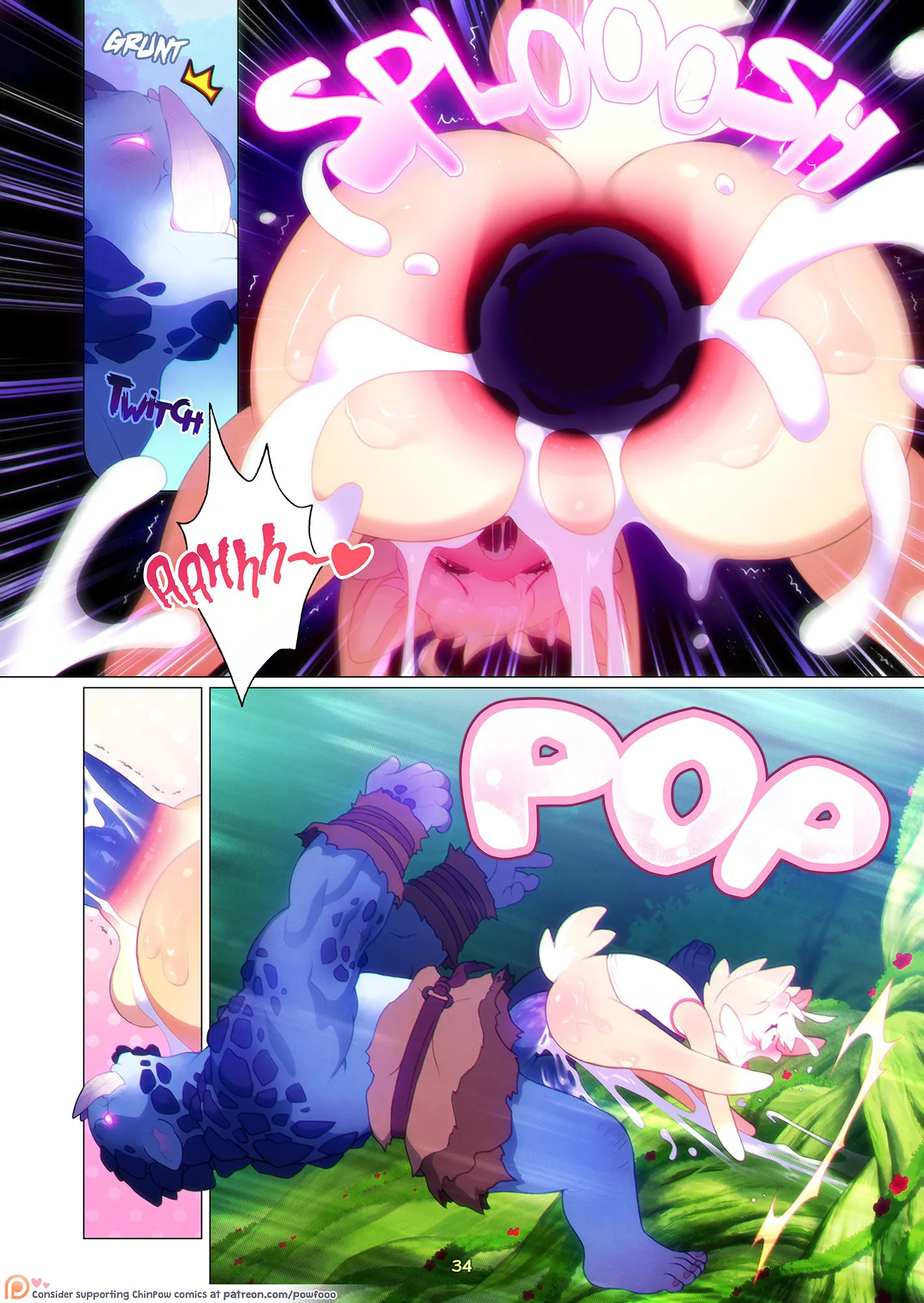 HentaiVN.net - Ảnh 35 - DokiDoki Moffles - A Fruitful Quest - Chap 1
