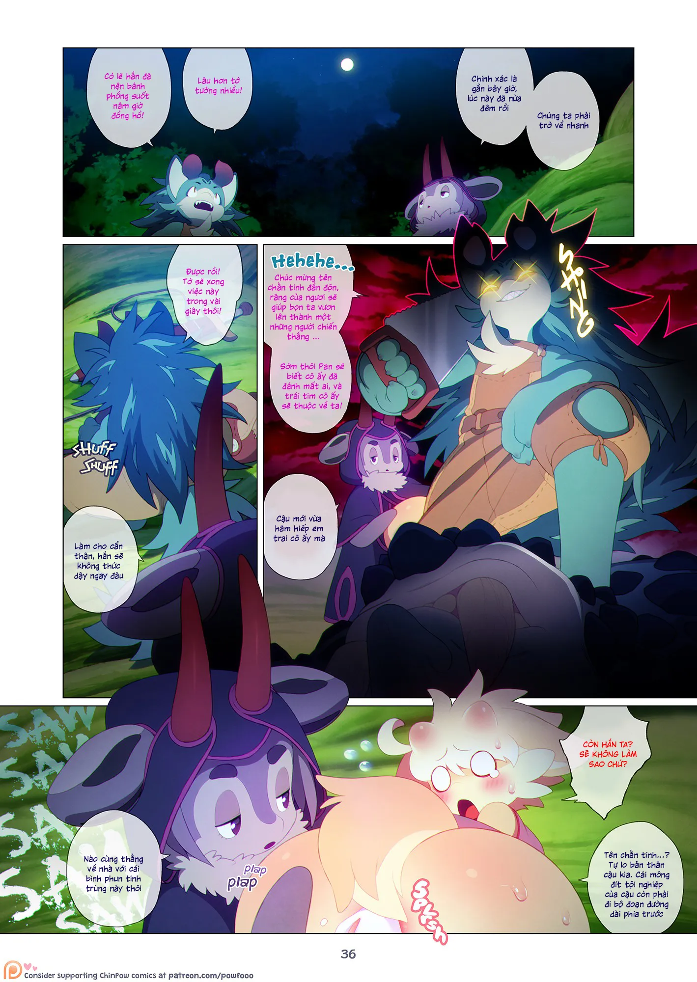 HentaiVN.net - Ảnh 37 - DokiDoki Moffles - A Fruitful Quest - Chap 1