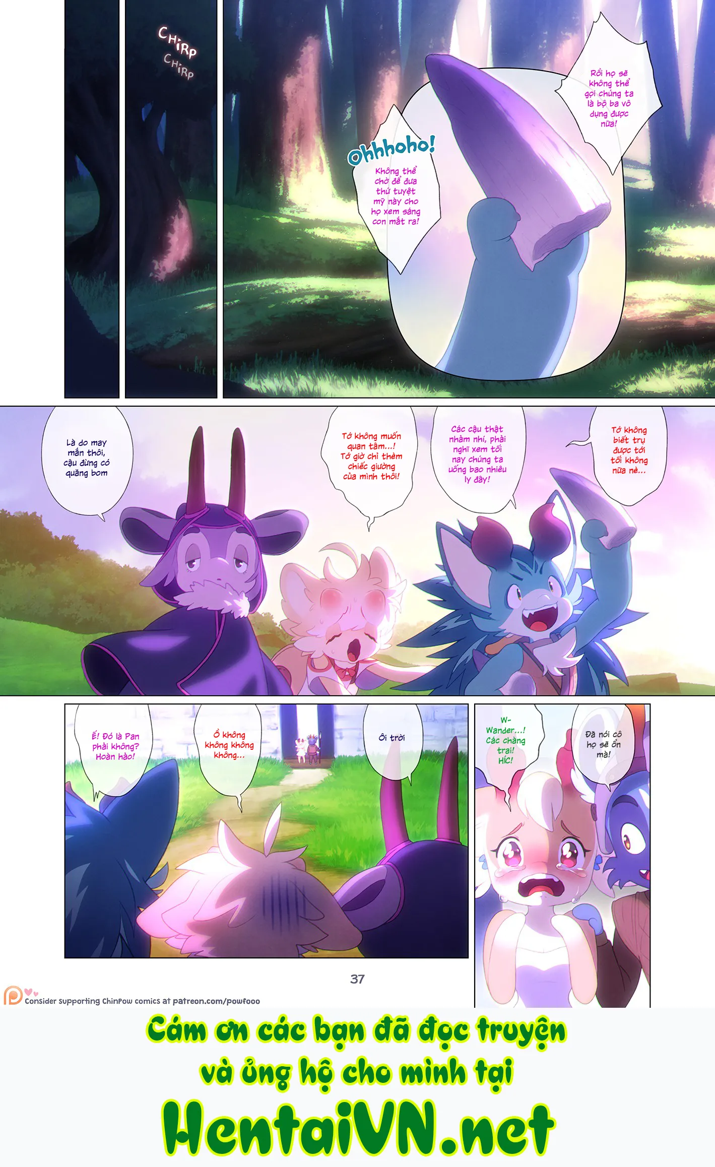 HentaiVN.net - Ảnh 38 - DokiDoki Moffles - A Fruitful Quest - Chap 1