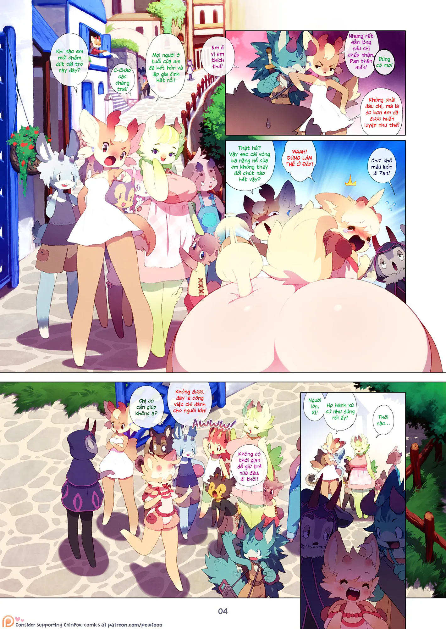 HentaiVN.net - Ảnh 5 - DokiDoki Moffles - A Fruitful Quest - Chap 1