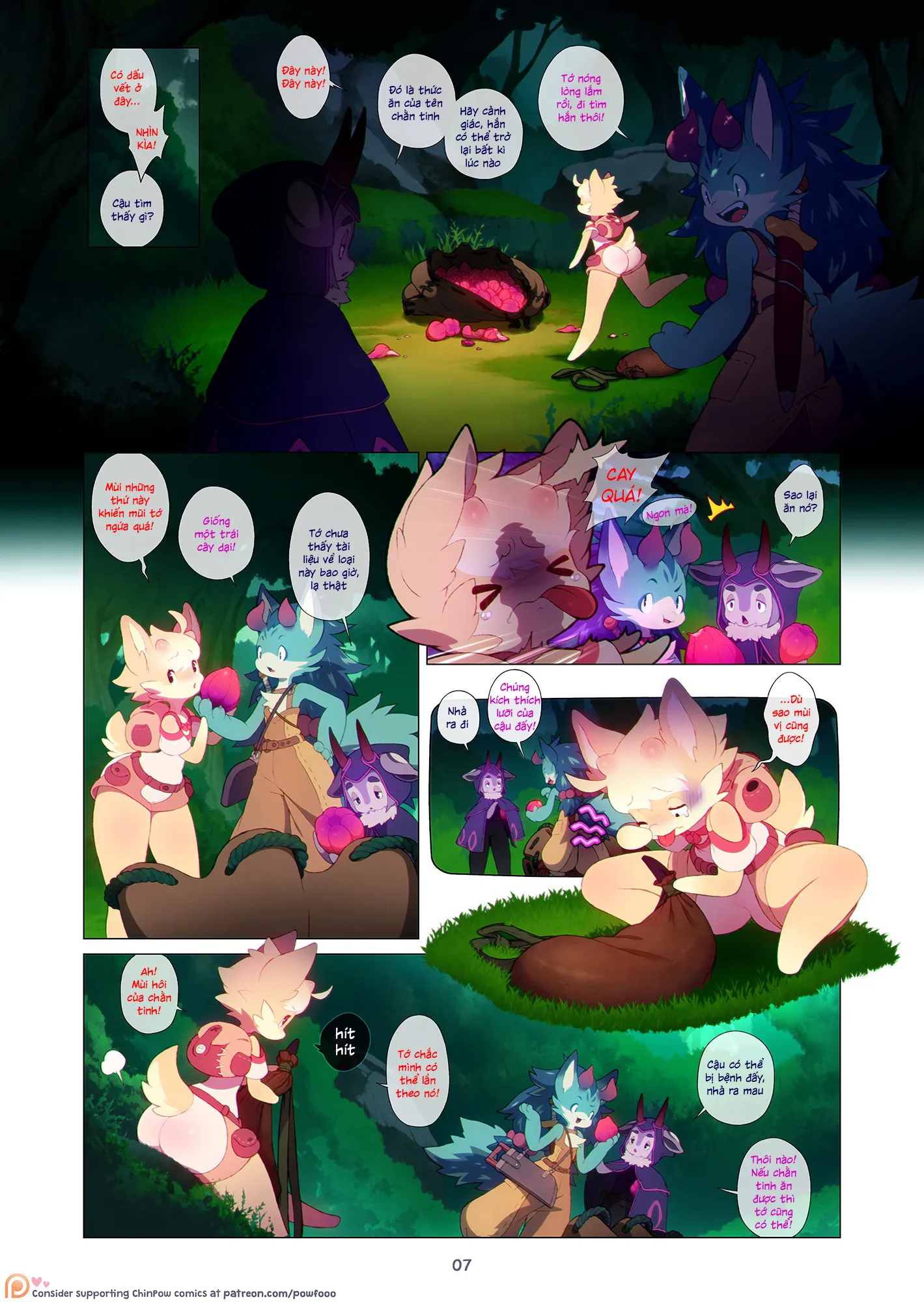 HentaiVN.net - Ảnh 8 - DokiDoki Moffles - A Fruitful Quest - Chap 1