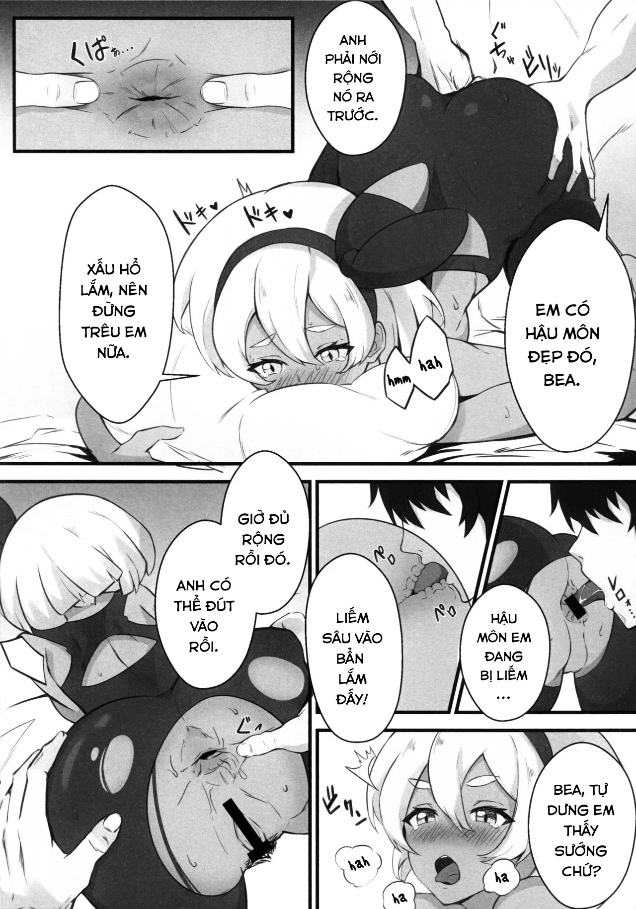 HentaiVN.net - Ảnh 11 - Kakutou Shoujo wa Oshiri ga Yowai (Pokémon Sword and Shield) - Chap 1
