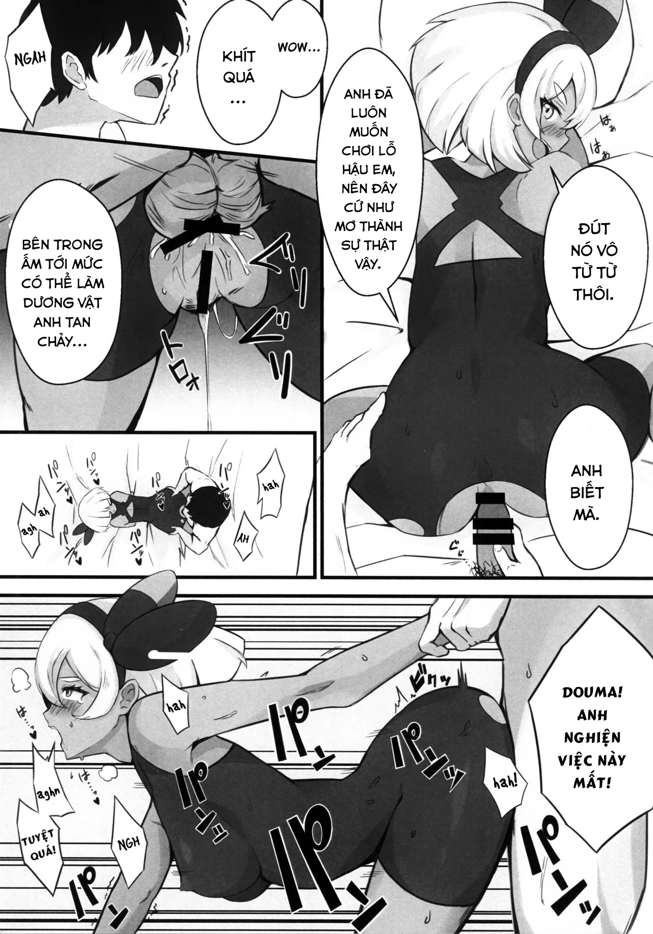 HentaiVN.net - Ảnh 12 - Kakutou Shoujo wa Oshiri ga Yowai (Pokémon Sword and Shield) - Chap 1