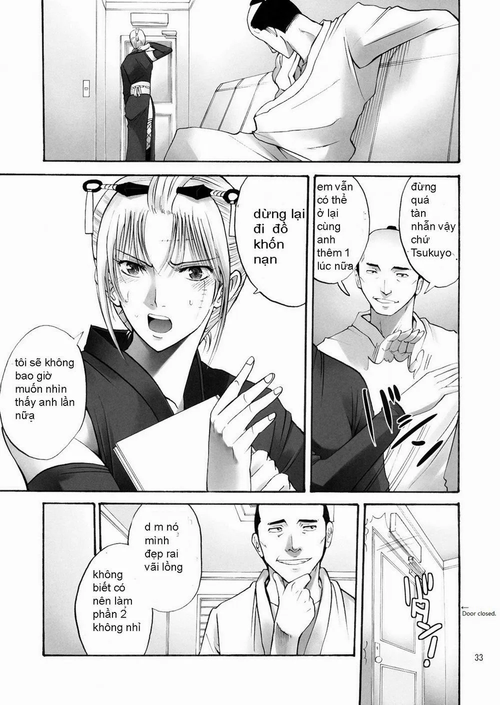 HentaiVN.net - Ảnh 29 - Tsukuyo-San Ga Iyarashii Koto Wo Sarete Shimau Hanashi -NTR Ryoujoku Hen- (Gintama) - Chap 1