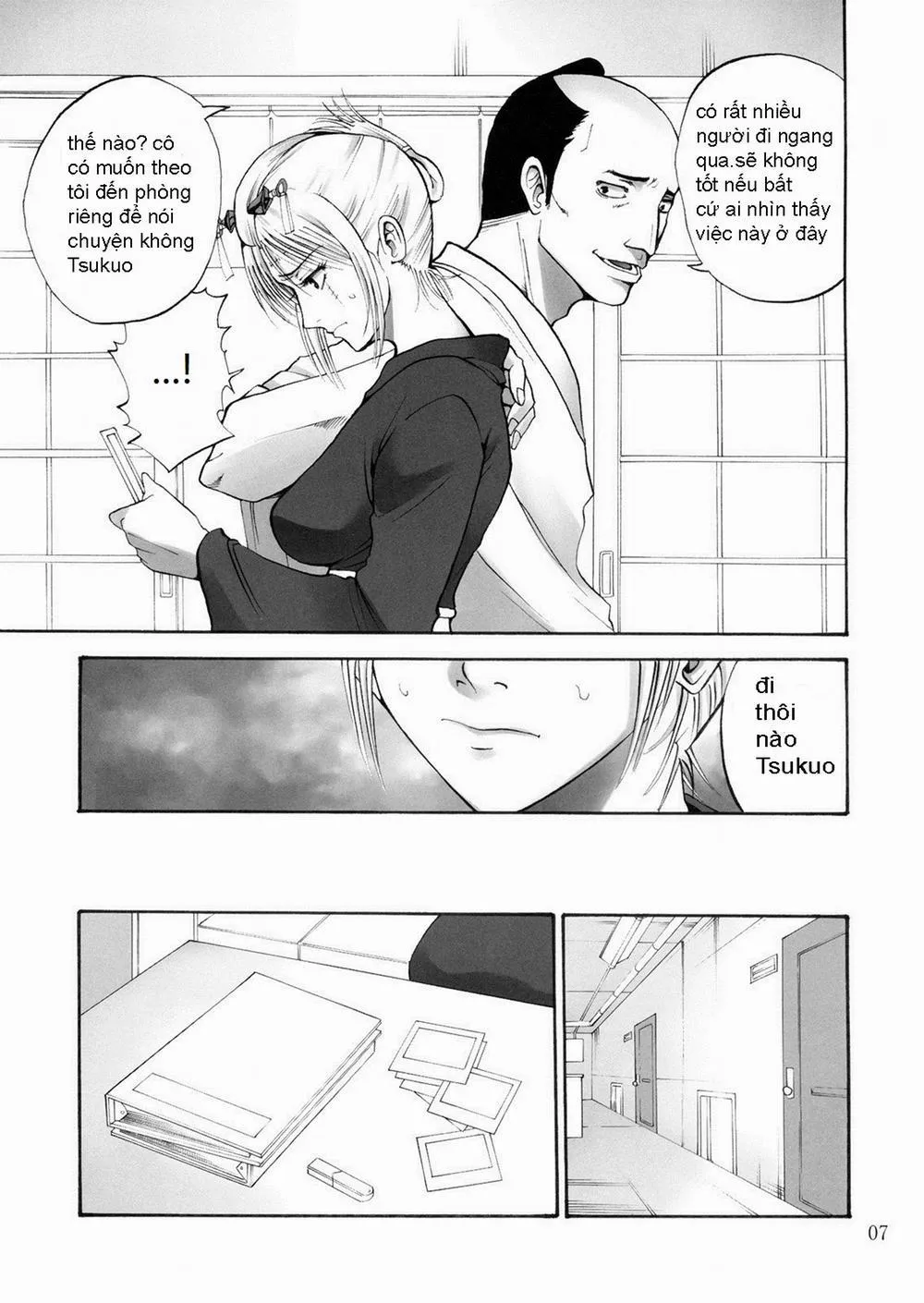 HentaiVN.net - Ảnh 3 - Tsukuyo-San Ga Iyarashii Koto Wo Sarete Shimau Hanashi -NTR Ryoujoku Hen- (Gintama) - Chap 1