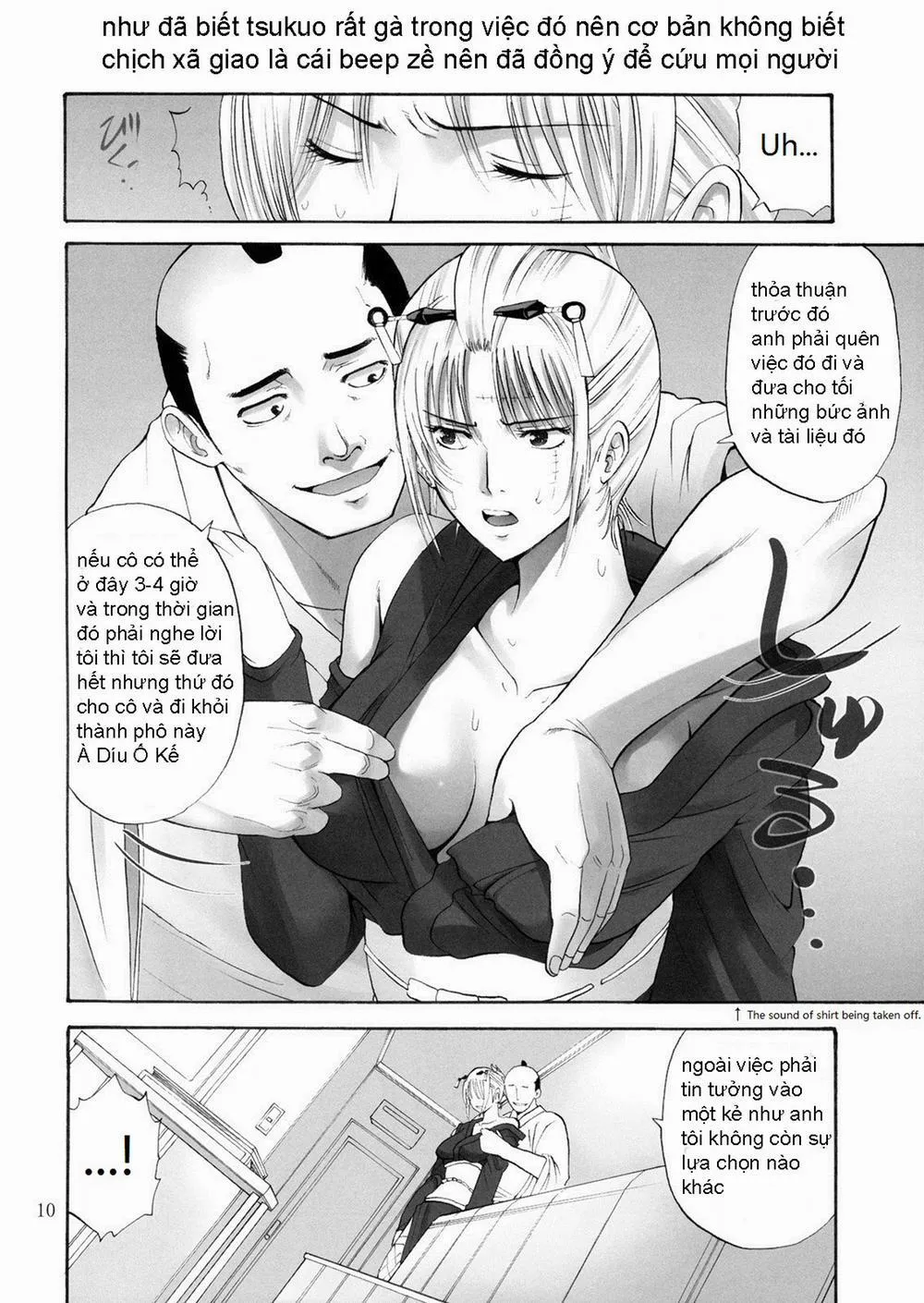 HentaiVN.net - Ảnh 6 - Tsukuyo-San Ga Iyarashii Koto Wo Sarete Shimau Hanashi -NTR Ryoujoku Hen- (Gintama) - Chap 1
