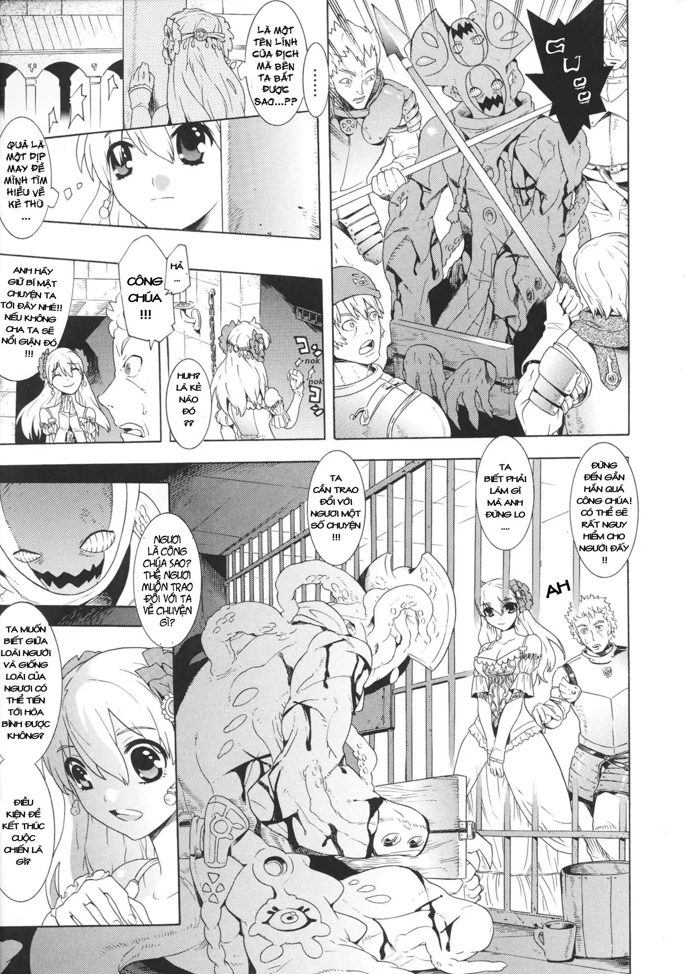 HentaiVN.net - Ảnh 3 - Corruption Princess (Kid Icarus) [Daraku Princess] - Chap 1