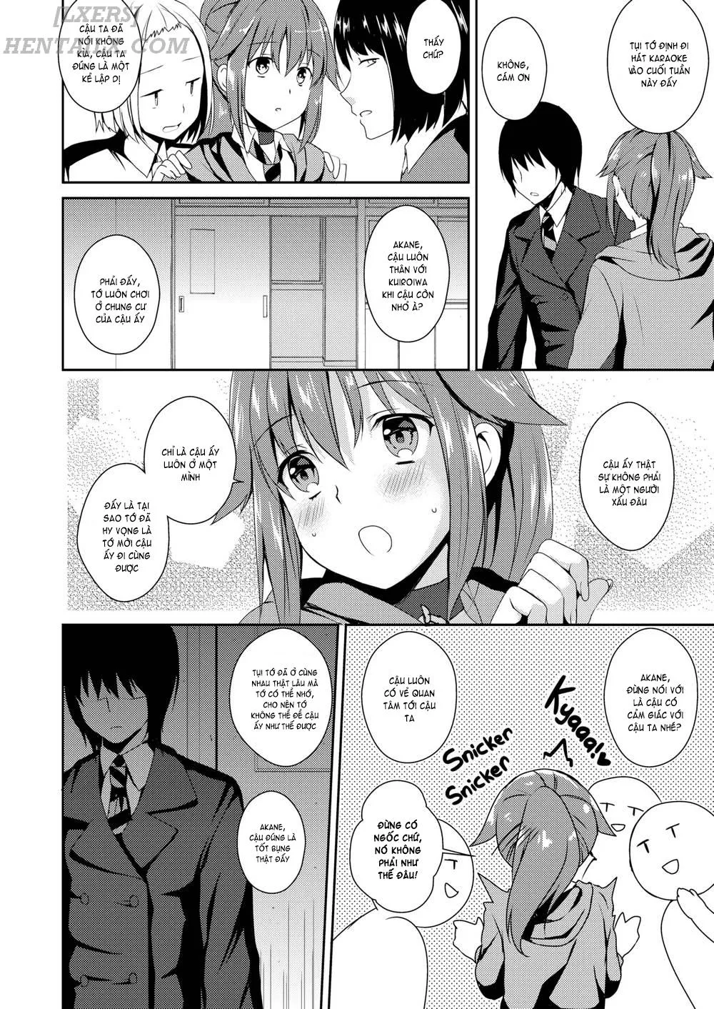 HentaiVN.net - Ảnh 5 - Yin & Yang, Master & Servant [Comic X-Eros #63] - Chap 1