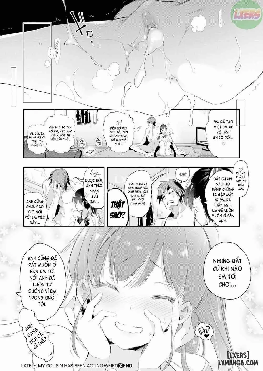 HentaiVN.net - Ảnh 28 - Lately, My Cousin Has Been Acting Weird - Chap 1