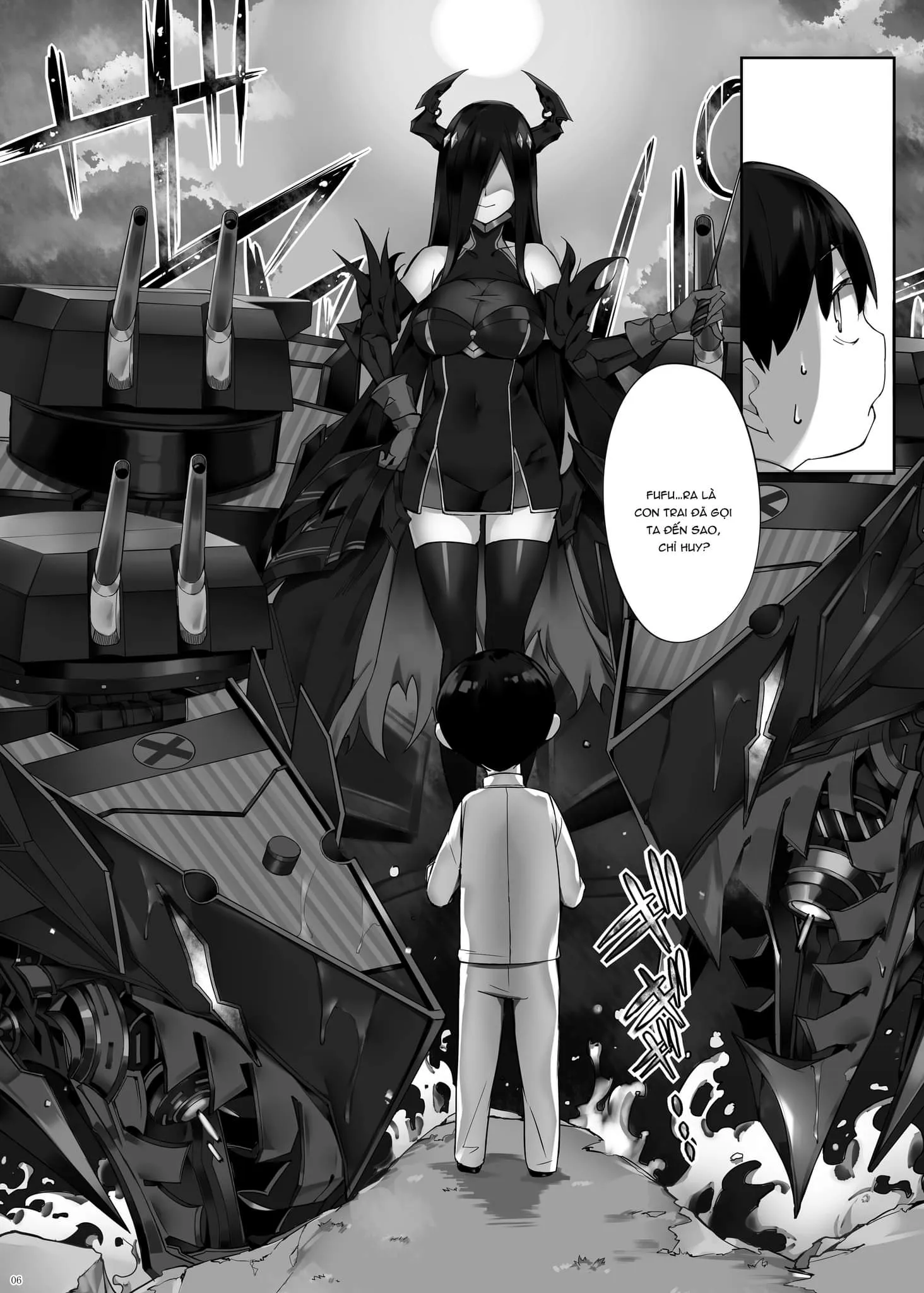HentaiVN.net - Ảnh 6 - Friedrich no Shota Ama Haha Indeki (Azur Lane) [フリードリヒのショタ甘母淫溺 (アズールレーン)] - Chap 1