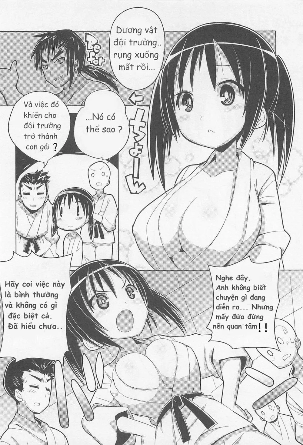 HentaiVN.net - Ảnh 3 - Ossu!! Syushou Chan!! - Chap 1