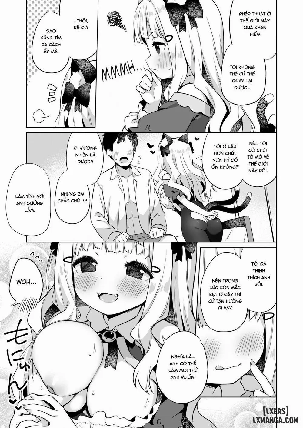 HentaiVN.net - Ảnh 22 - Hirotta Madousho de Chinmai Nekomimi-chan to Ecchi Dekiru Hon - Chap 1