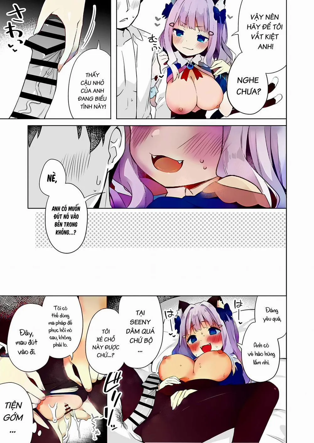 HentaiVN.net - Ảnh 14 - Hirotta Madousho de Chinmai Nekomimi-chan to Ecchi Dekiru Hon - Chap 2
