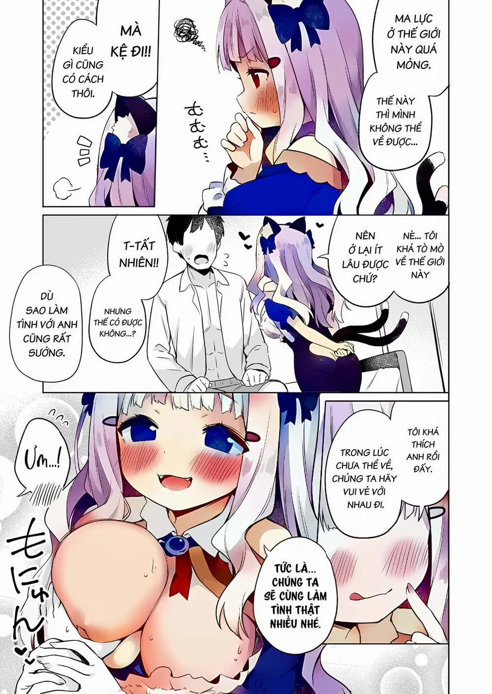 HentaiVN.net - Ảnh 22 - Hirotta Madousho de Chinmai Nekomimi-chan to Ecchi Dekiru Hon - Chap 2
