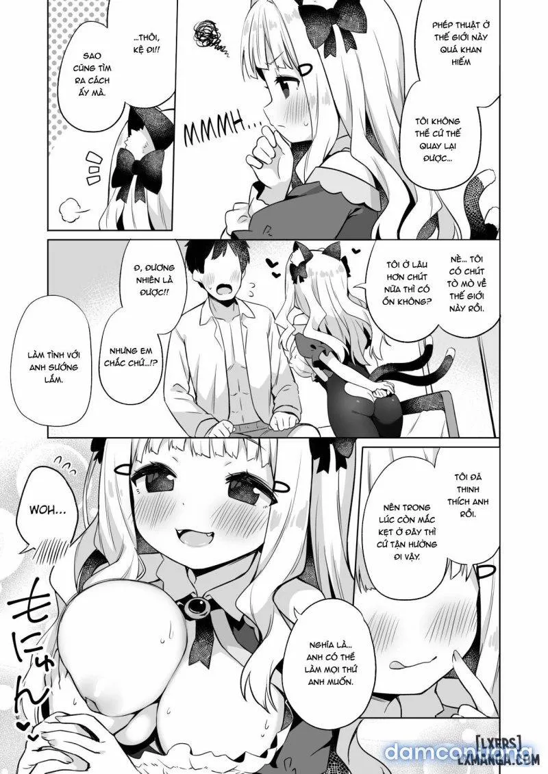 HentaiVN.net - Ảnh 22 - Hirotta Madousho de Chinmai Nekomimi-chan to Ecchi Dekiru Hon - Chap 3