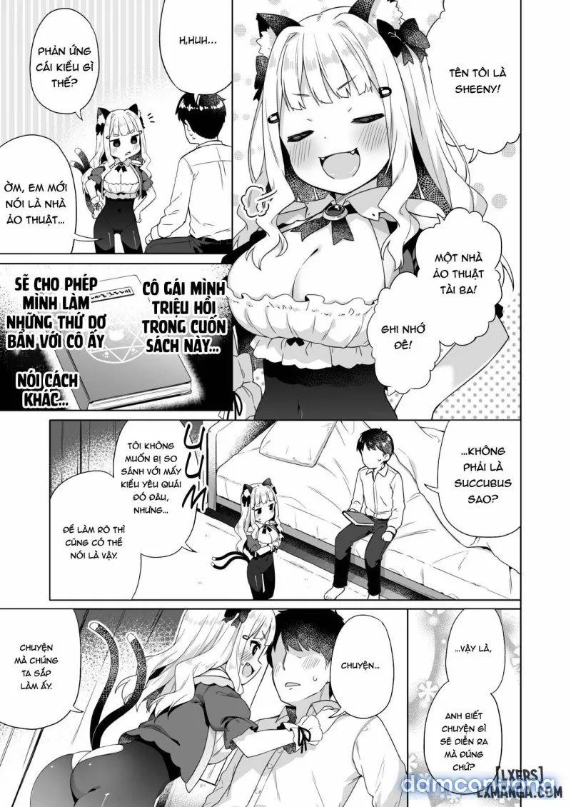 HentaiVN.net - Ảnh 4 - Hirotta Madousho de Chinmai Nekomimi-chan to Ecchi Dekiru Hon - Chap 3