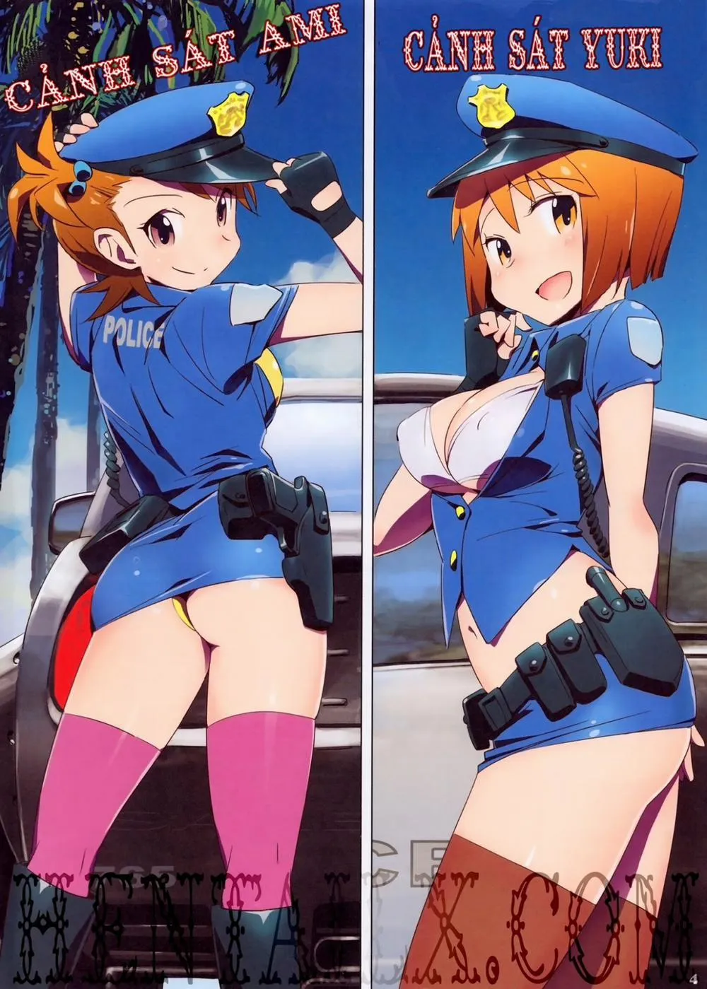 HentaiVN.net - Ảnh 3 - Hot Hot Summer City 765 (The Idolmaster) - Chap 1