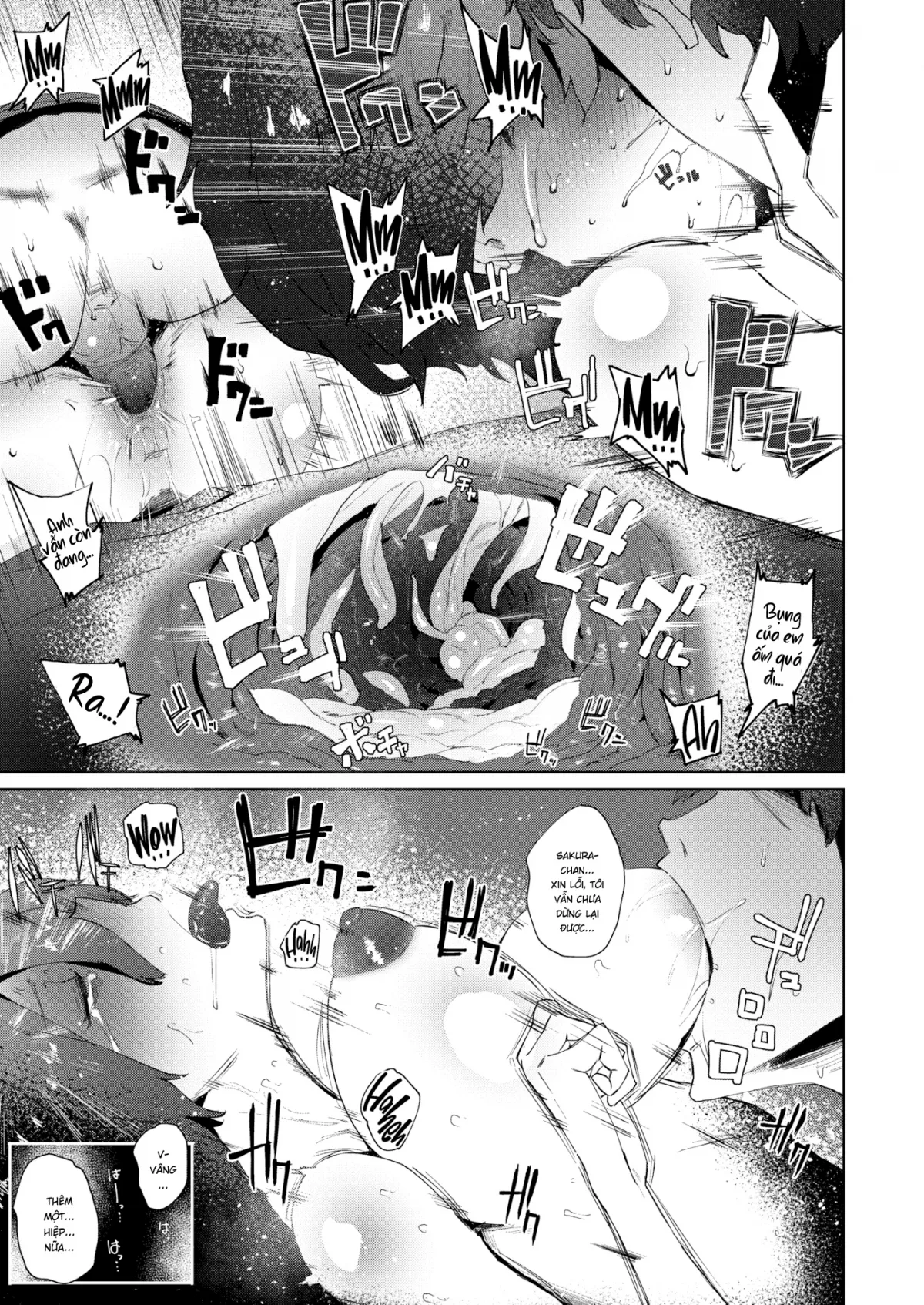 HentaiVN.net - Ảnh 15 - U Linh Sakura-chan [Sakura-chan’s Lingering Regrets] - Chap 1