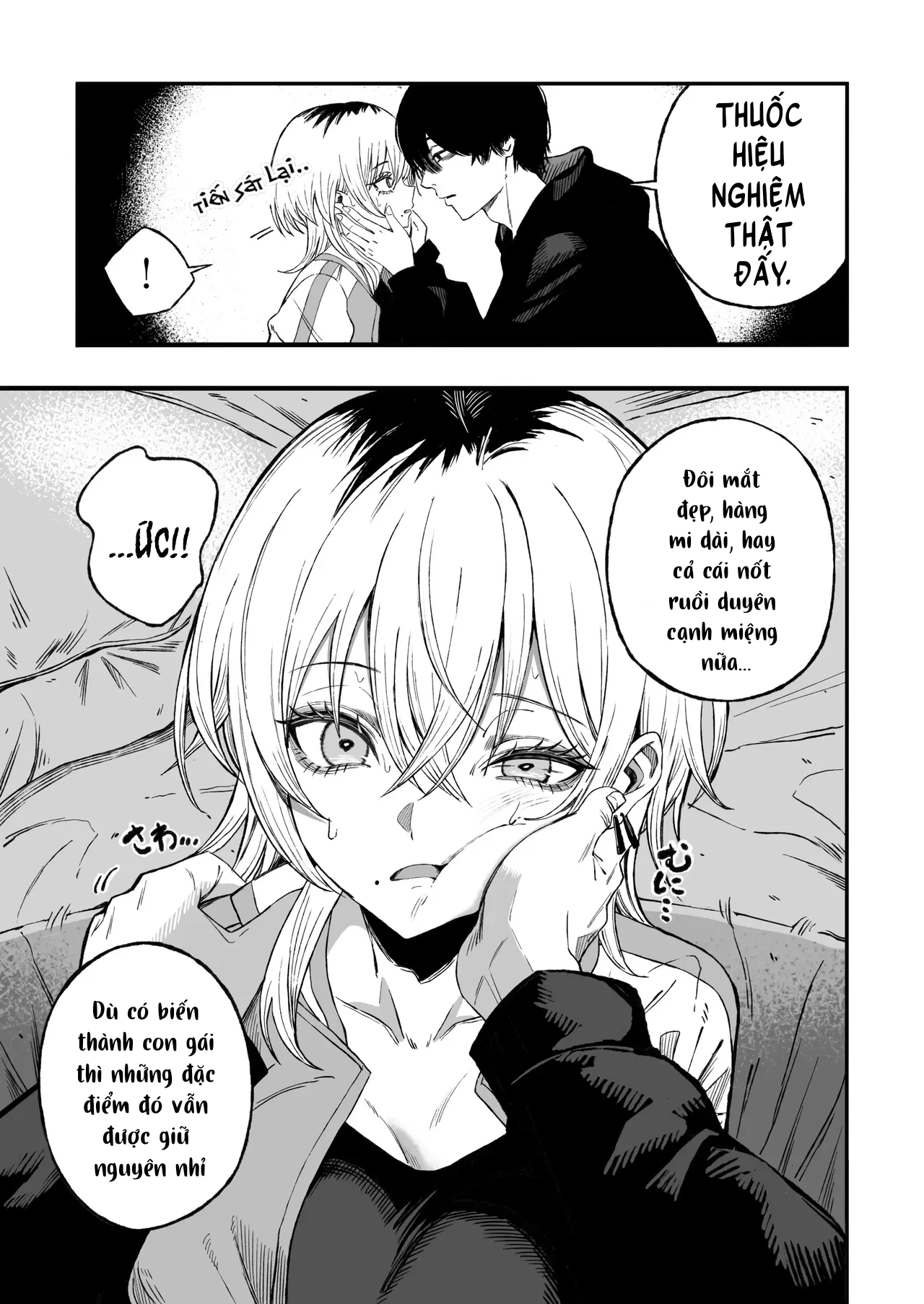 HentaiVN.net - Ảnh 17 - Yofukashi no Heya Netori Otoko o Mesu ni suru - Chap 1