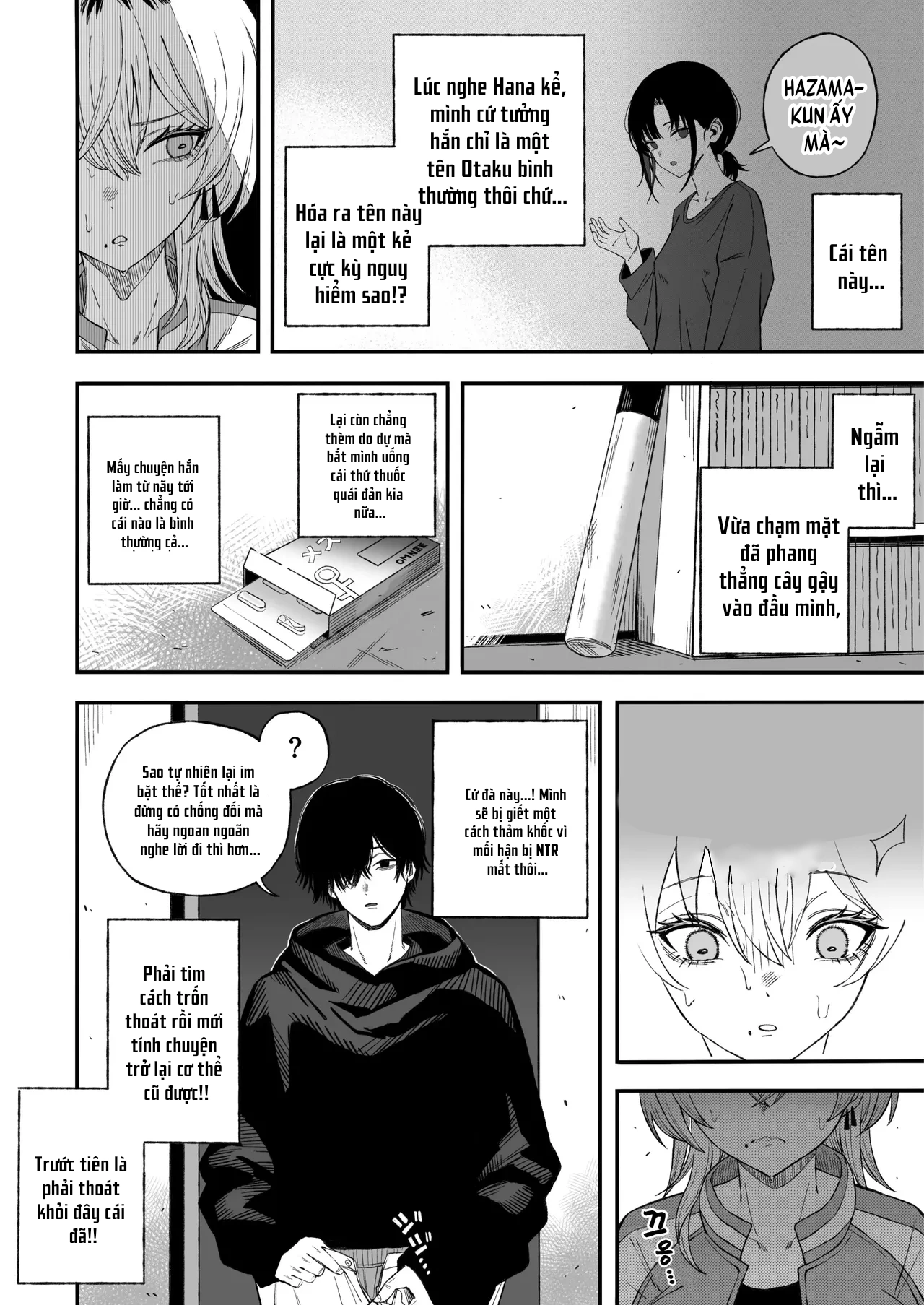 HentaiVN.net - Ảnh 20 - Yofukashi no Heya Netori Otoko o Mesu ni suru - Chap 1