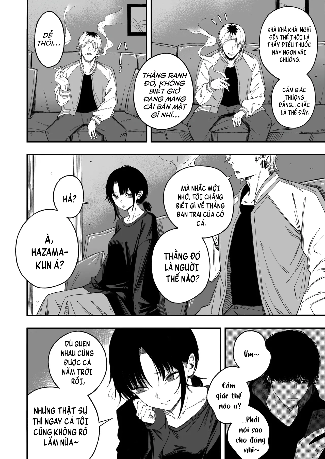 HentaiVN.net - Ảnh 4 - Yofukashi no Heya Netori Otoko o Mesu ni suru - Chap 1