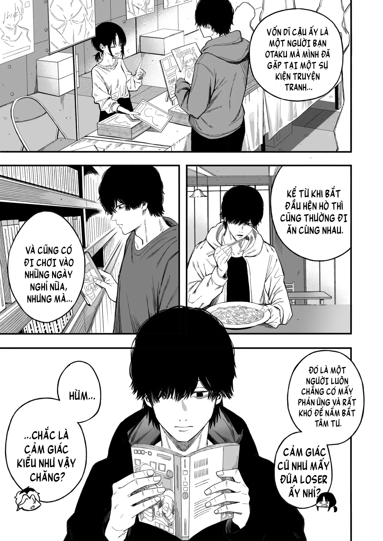 HentaiVN.net - Ảnh 5 - Yofukashi no Heya Netori Otoko o Mesu ni suru - Chap 1