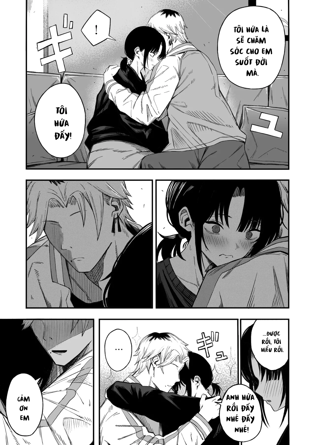 HentaiVN.net - Ảnh 7 - Yofukashi no Heya Netori Otoko o Mesu ni suru - Chap 1