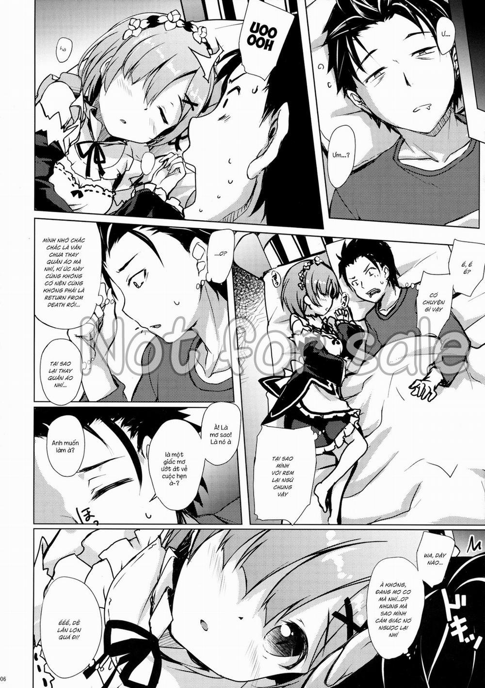 HentaiVN.net - Ảnh 5 - Rem Kara Hajimeru Isei Kouyuu (Re Zero Kara Hajimeru Isekai Seikatsu) [レムから始める異性交遊] - Chap 1