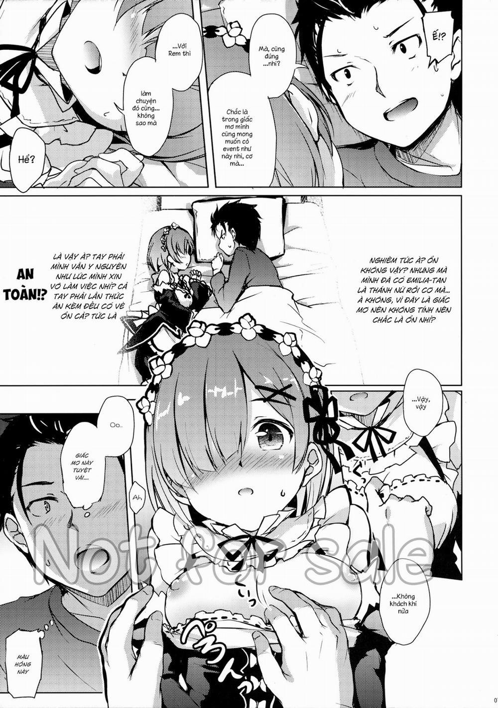 HentaiVN.net - Ảnh 6 - Rem Kara Hajimeru Isei Kouyuu (Re Zero Kara Hajimeru Isekai Seikatsu) [レムから始める異性交遊] - Chap 1