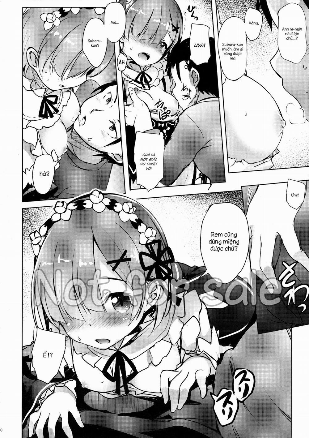 HentaiVN.net - Ảnh 7 - Rem Kara Hajimeru Isei Kouyuu (Re Zero Kara Hajimeru Isekai Seikatsu) [レムから始める異性交遊] - Chap 1