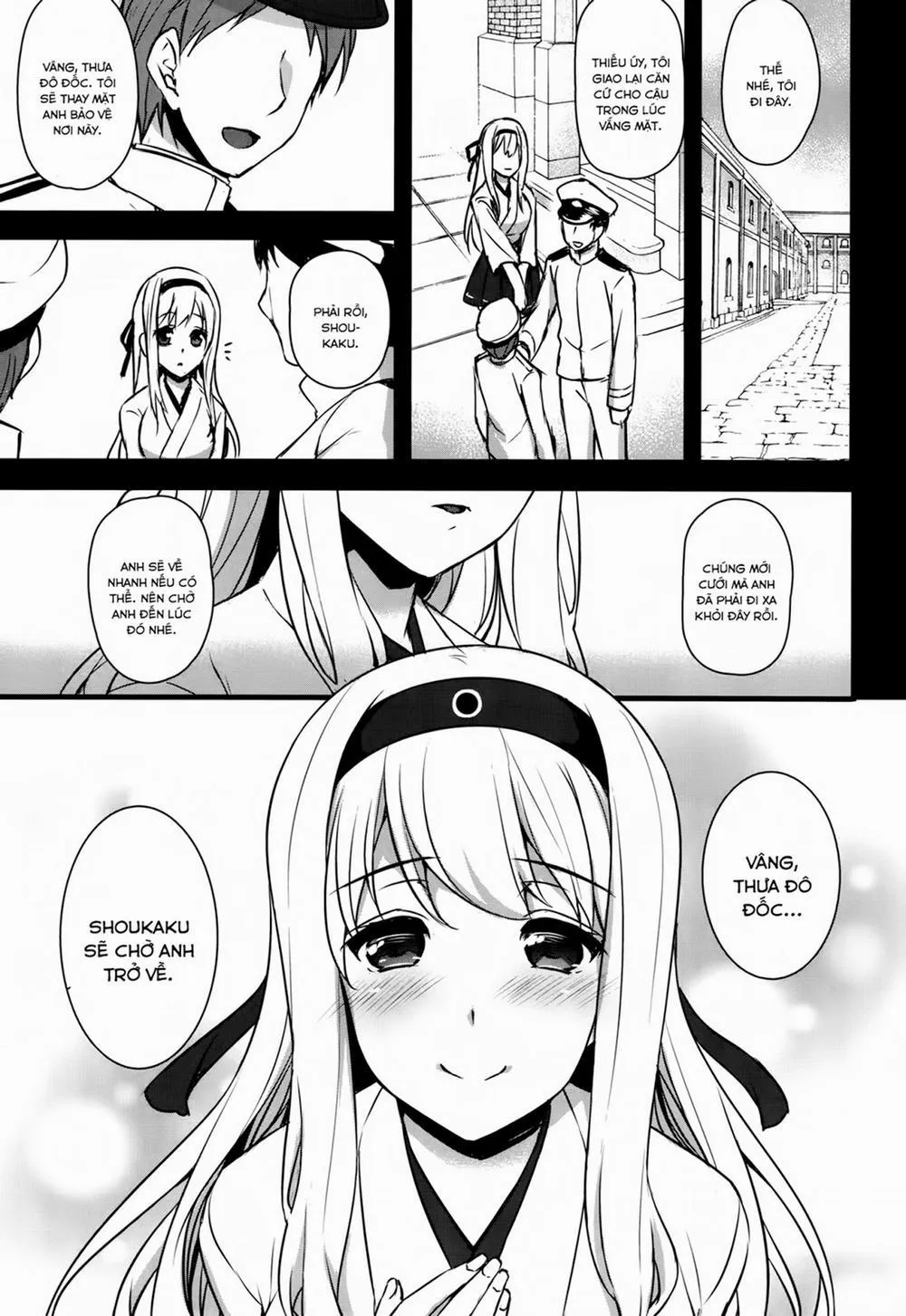 HentaiVN.net - Ảnh 3 - Seisai Kuubo Ga Netoraremashite ~Shoukaku Hen~ (Kancolle) - Chap 1