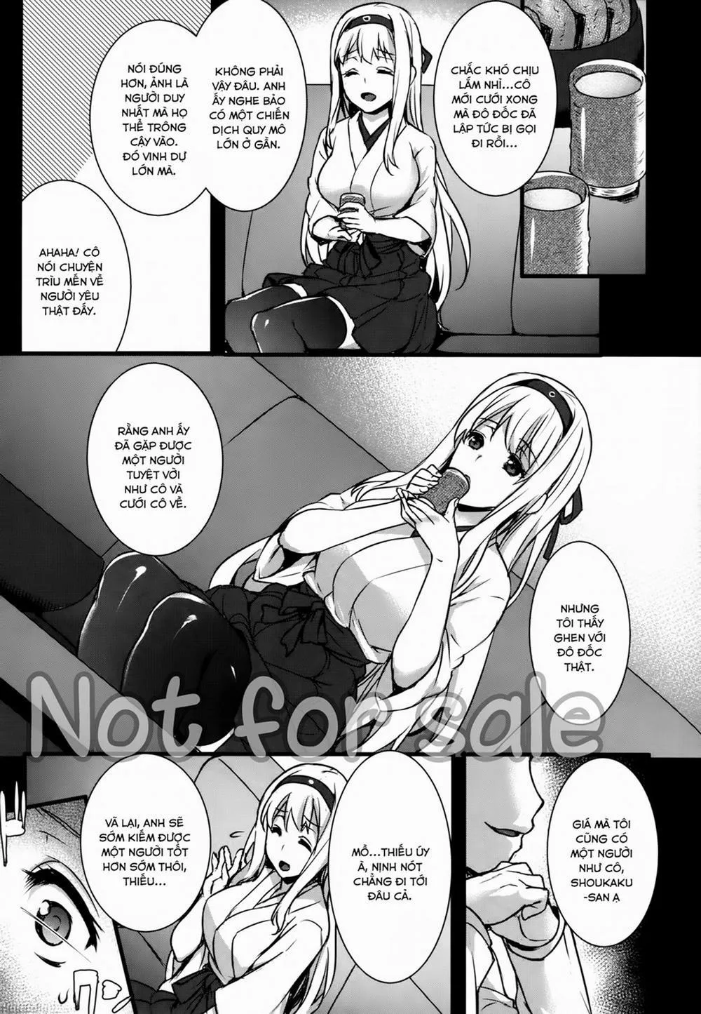 HentaiVN.net - Ảnh 5 - Seisai Kuubo Ga Netoraremashite ~Shoukaku Hen~ (Kancolle) - Chap 1