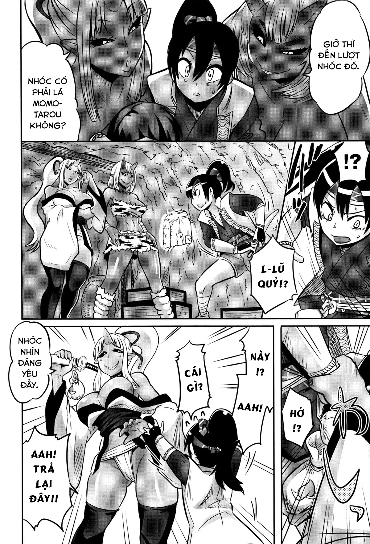 HentaiVN.net - Ảnh 10 - Cậu bé quả đào [Peach Hero!] - Chap 1
