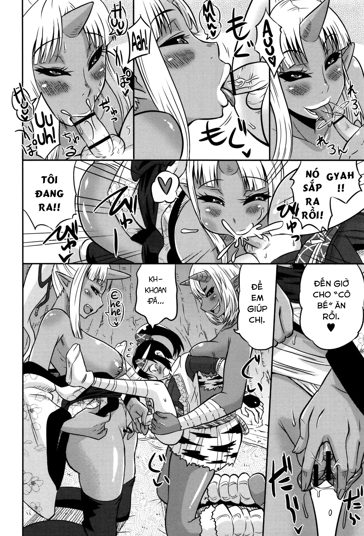 HentaiVN.net - Ảnh 12 - Cậu bé quả đào [Peach Hero!] - Chap 1