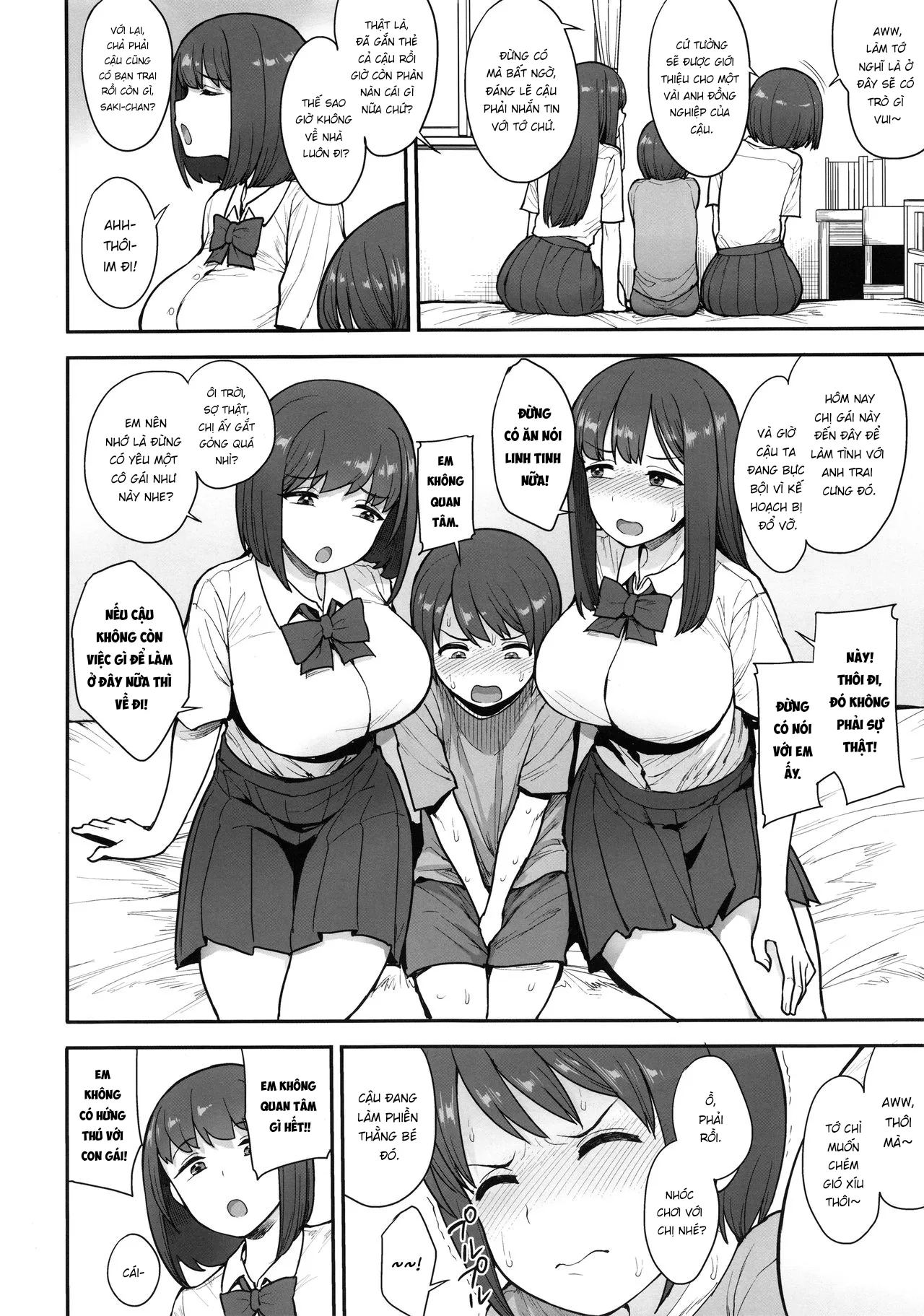 HentaiVN.net - Ảnh 4 - Namaiki Chuuniism - Chap 1