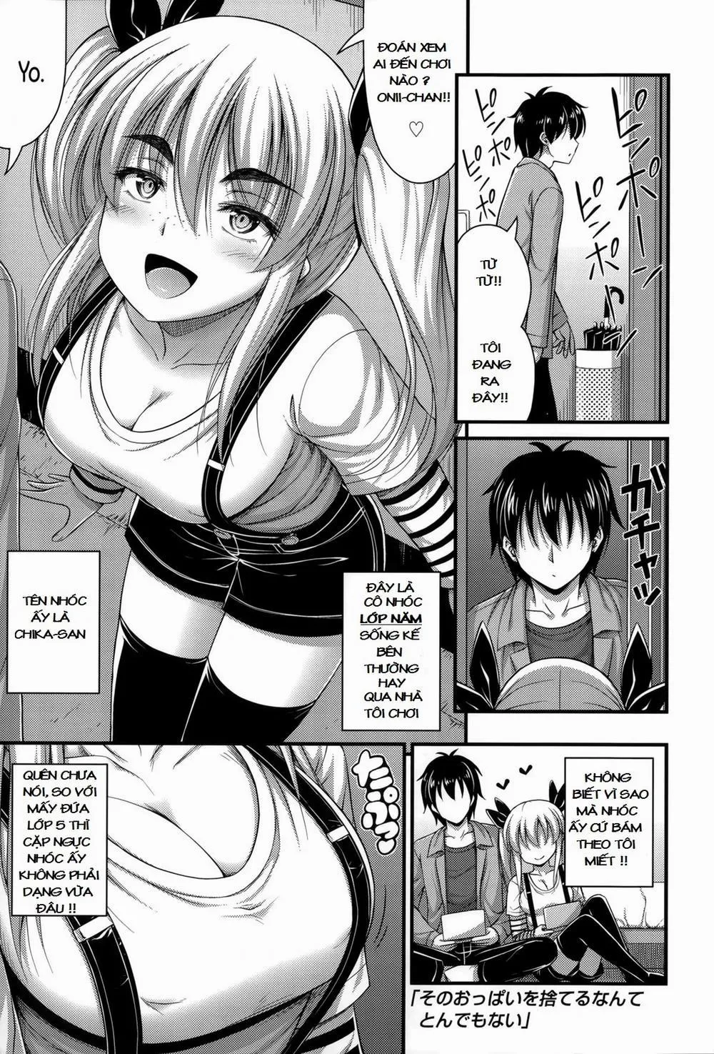 HentaiVN.net - Ảnh 2 - Sono Oppai o Suteru Nante Tondemonai - Chap 1