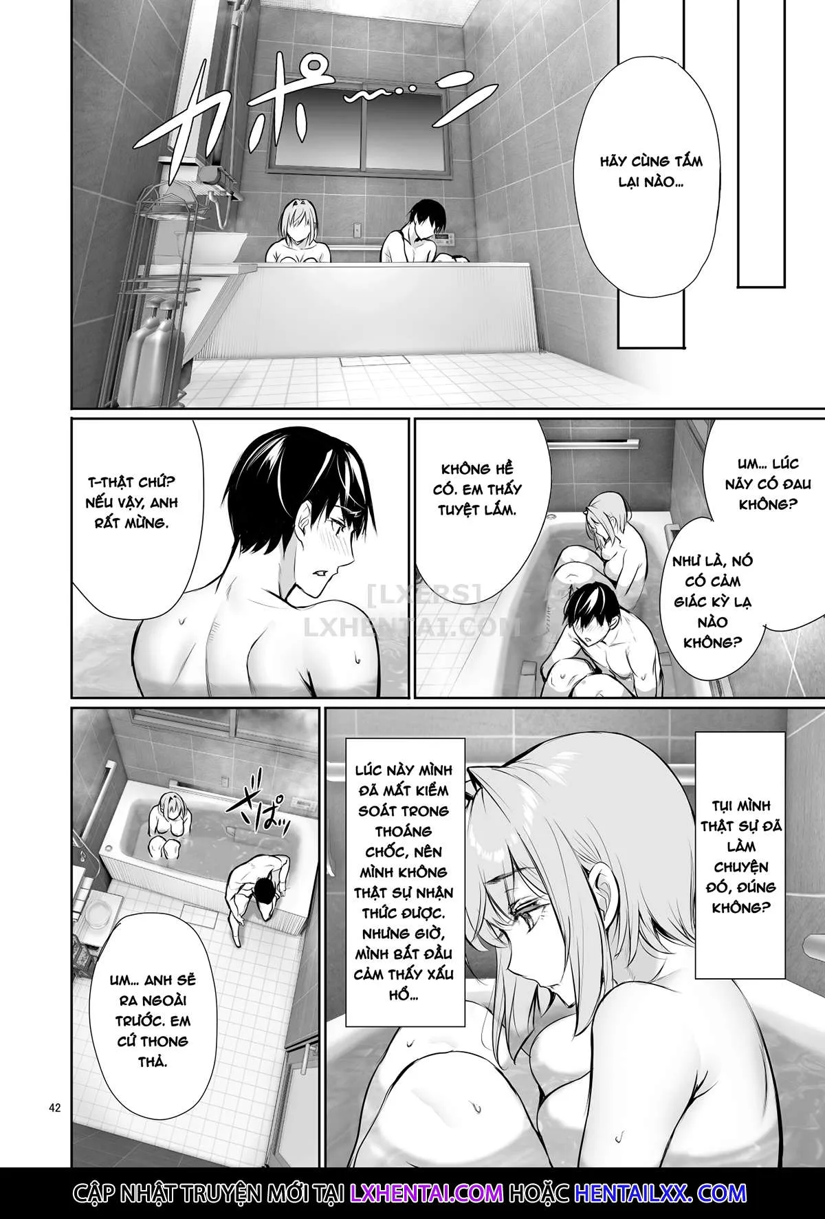 HentaiVN.net - Ảnh 45 - Homestay-chu no Doitsu Musume ga Issho ni Furo ni Haitte Kuru Wak [The Reason Why a German Girl Takes a Bath Together] - Chap 1