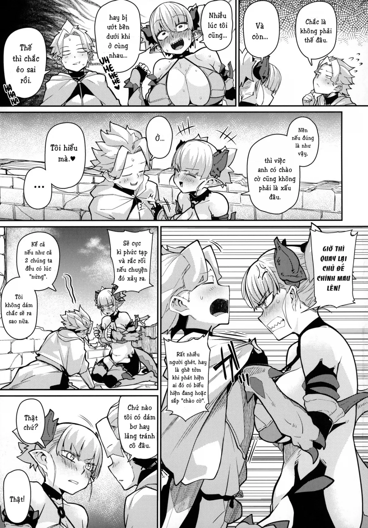 HentaiVN.net - Ảnh 10 - Dragon girl - Chap 1