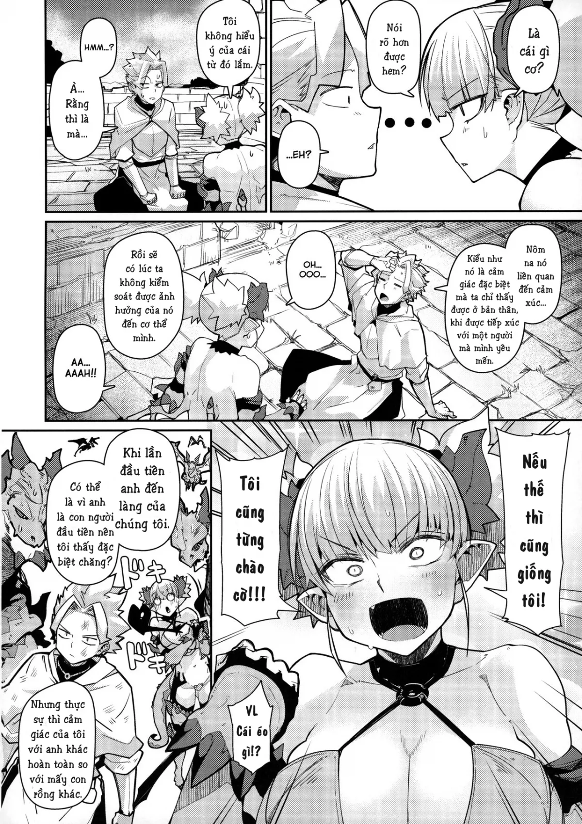 HentaiVN.net - Ảnh 9 - Dragon girl - Chap 1