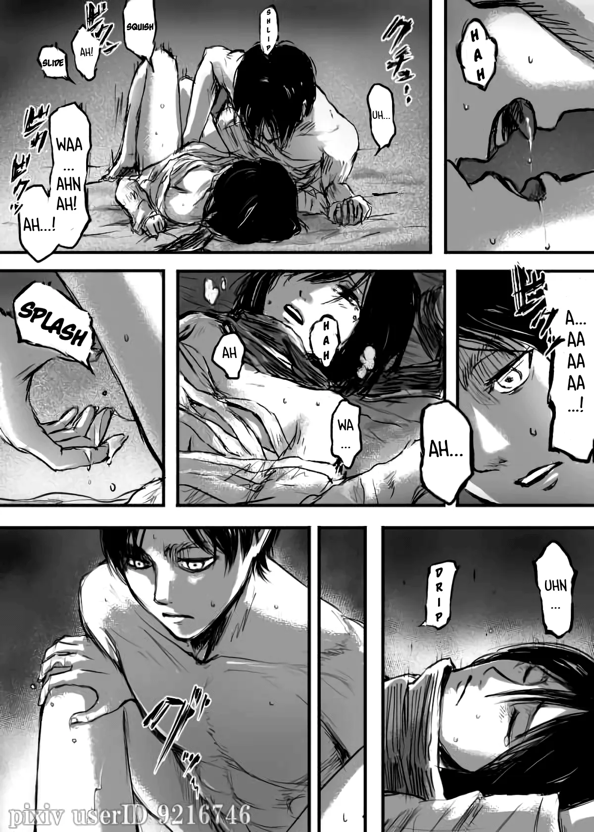 HentaiVN.net - Ảnh 4 - ErenXMikasa 211 (Shingeki no Kyojin) [複製禁止 Reproduction Prohibited] - Chap 1