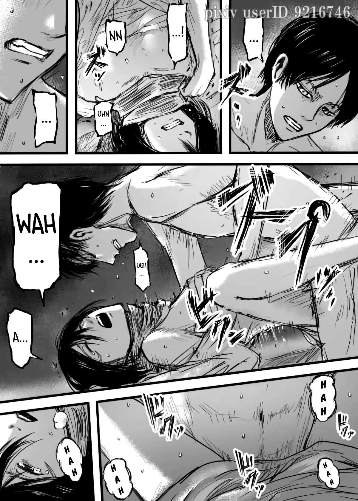 HentaiVN.net - Ảnh 6 - ErenXMikasa 211 (Shingeki no Kyojin) [複製禁止 Reproduction Prohibited] - Chap 1