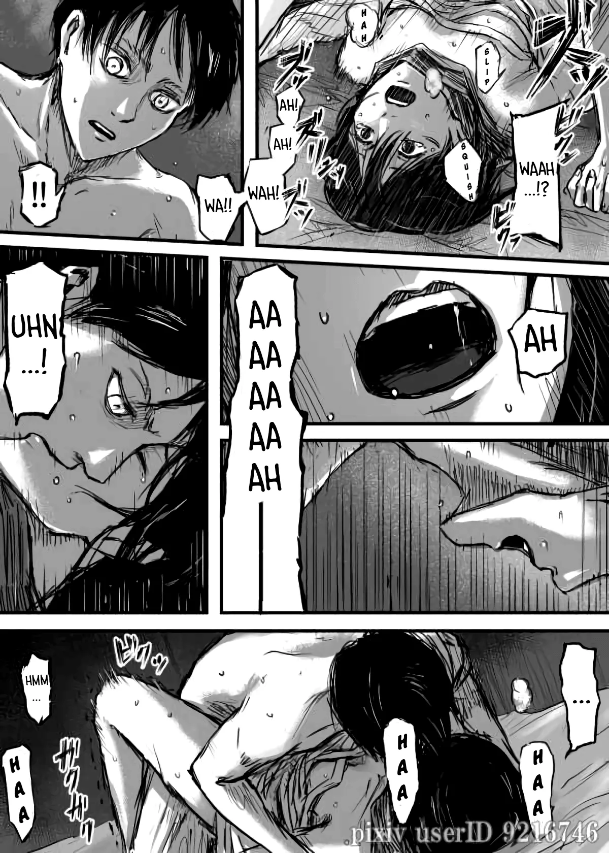 HentaiVN.net - Ảnh 9 - ErenXMikasa 211 (Shingeki no Kyojin) [複製禁止 Reproduction Prohibited] - Chap 1